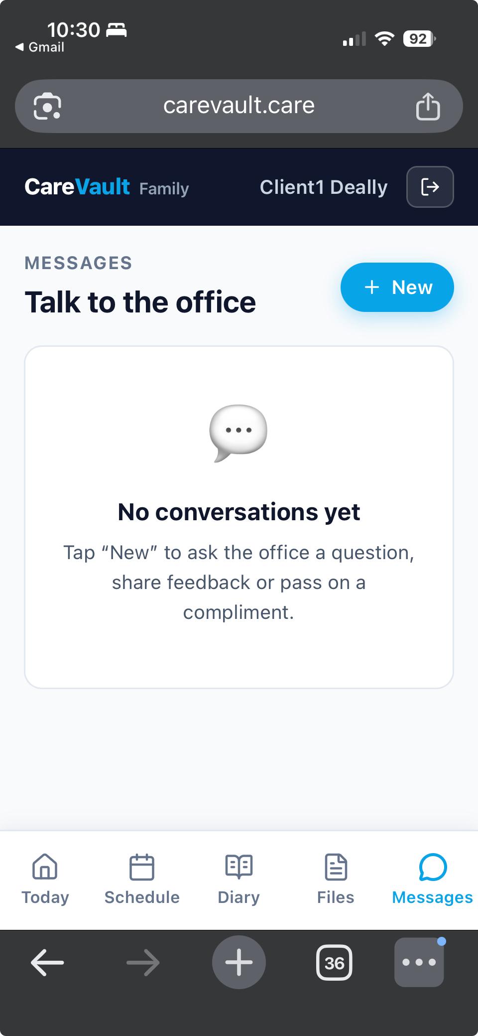 New Message